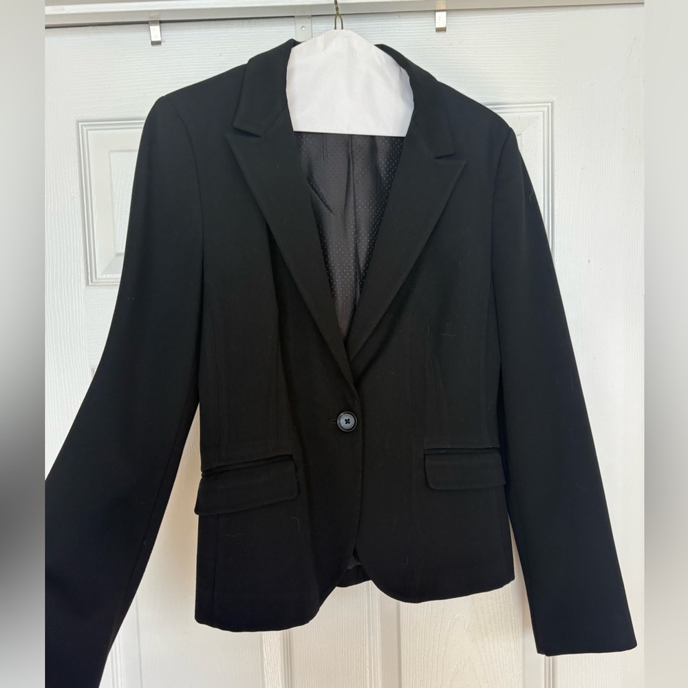 Express black suiting blazer